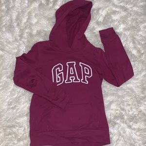 Gap burgundy hoodie